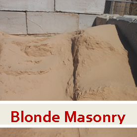 16. Blonde Masonry Sand