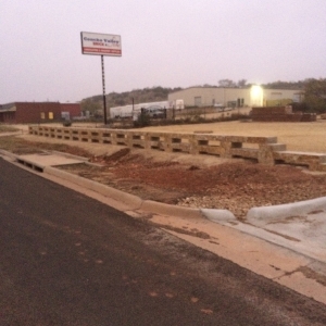 Limestone Fence Blocks (4)